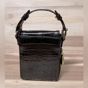 DKNY Donna Karen NY vintage 80s NWOT Crocodile leather Vintage collectible